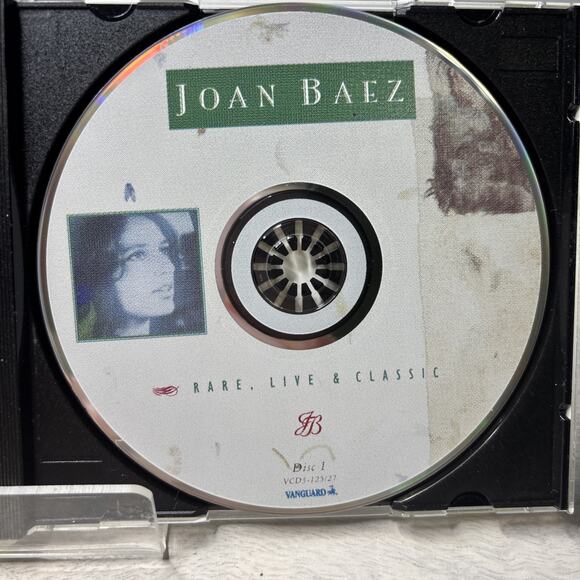Joan Baez – Rare Live & Classic CD Folk 1993 Vanguard - Picture 4 of 5